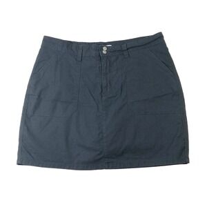 Lee Skirt Women's Size 16 Medium‎ Black Natural Fit Skort Shorts Underneath